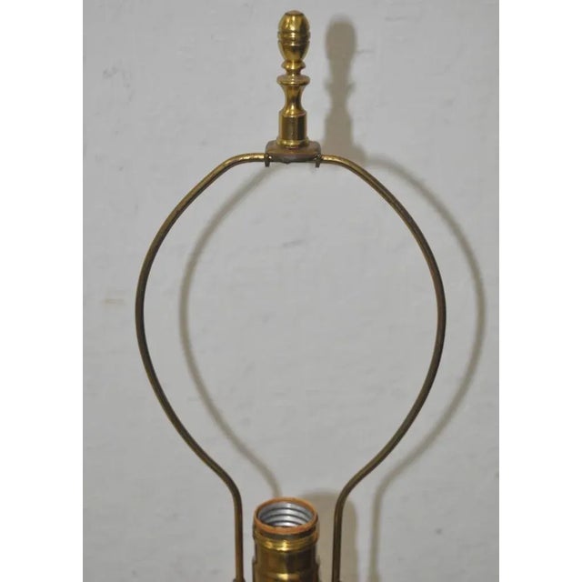 Murano C.1940s Murano Gold Fleck Table Lamp For Sale - Image 4 of 10