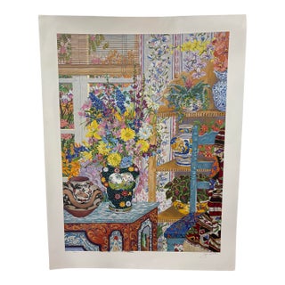 1980s Original Serigraph by John Powell For Sale