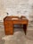 Brown Vintage Desk in Wood & Metal For Sale - Image 8 of 9
