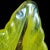 Glass Murano Italian Art Glass Bright Yellow Gold Flecks Leaf Shape Decorative Jewelry Trinket Dish For Sale - Image 7 of 7