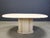 Vintage Travertine Oval Dining Table, 1970s For Sale - Image 13 of 15