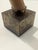 Stone Hollywood Regency Faux Tusk Sculpture on Stone Base For Sale - Image 7 of 8
