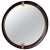 Iron and Brass Moderne Mirror For Sale In Los Angeles - Image 6 of 6