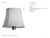 Visual Comfort Signature 4" Pleated Silk Shade Designer: Visual Comfort Signature Height: 4.25" Base: Shade Details: 3" x...
