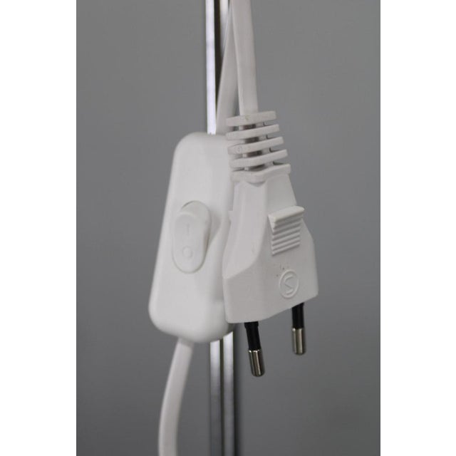 Metal Space Age Mushroom Floor Lamp in Metal from Napako, Former Czechoslovakia, 1970s For Sale - Image 7 of 10