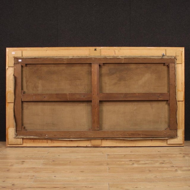 Franz Bombach, Landscape, 1900, Oil on Canvas, Framed For Sale - Image 7 of 16