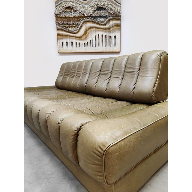 Vintage Leather DS-85 Daybed from de Sede, 1970s For Sale - Image 6 of 11