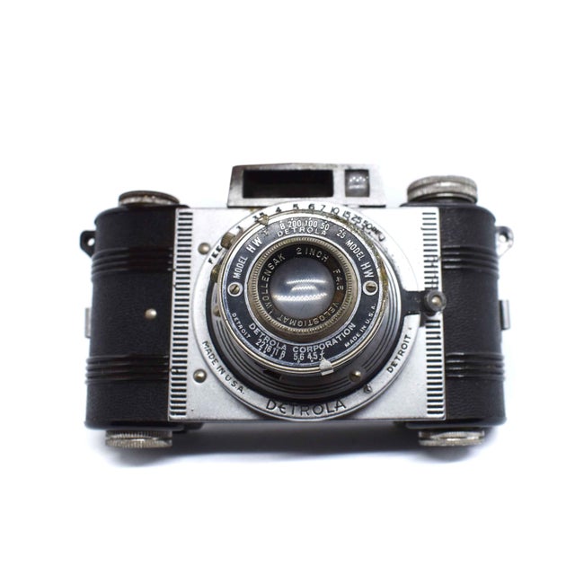 Art Deco 1930s Art Deco Detrola Model Hw 35mm Camera For Sale - Image 3 of 9