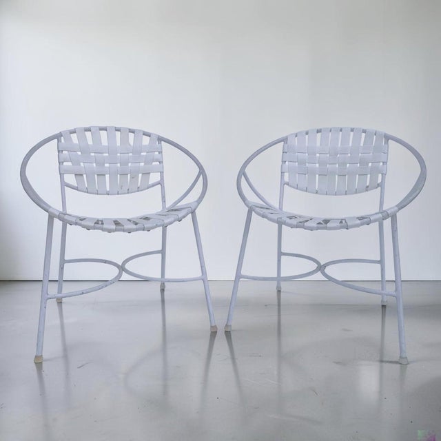 1960s Mid-Century Modern Wrought Iron Patio Set For Sale - Image 9 of 10