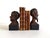 Brown Pair of Vintage Carved Spanish Busts, Don Quixote and Sancho Panza For Sale - Image 8 of 9