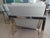 Chrome Modern Leather & Chrome Chairs From Italy a Pair For Sale - Image 8 of 9
