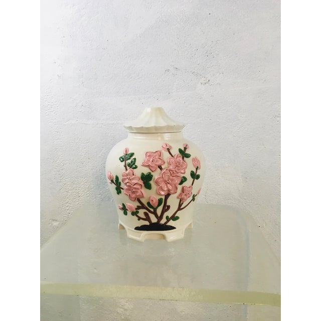 Vintage Chinoiserie Vase For Sale - Image 4 of 9