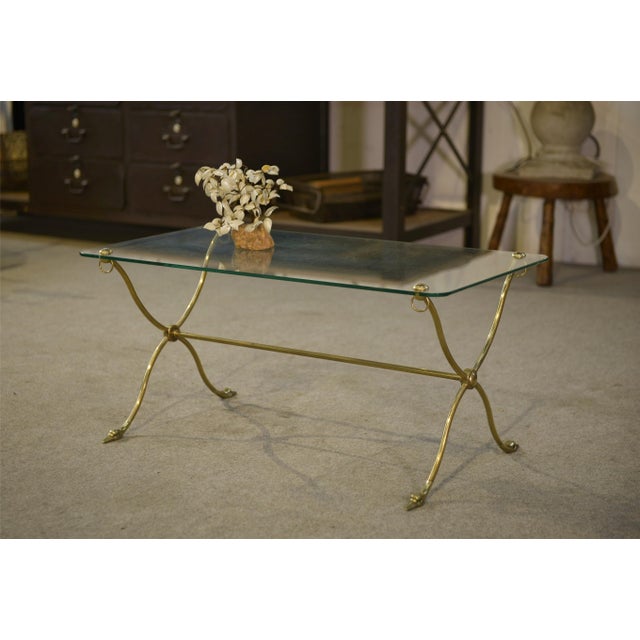 Maison Jansen Neoclassical Coffee Table from Maison Jansen, 1940s For Sale - Image 4 of 11