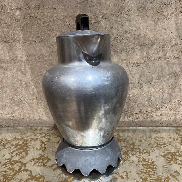 1940s Club Coffee Pot Personal Service Aluminum Ware For Sale - Image 12 of 12
