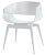 4th Armchair Color in White by Almost For Sale