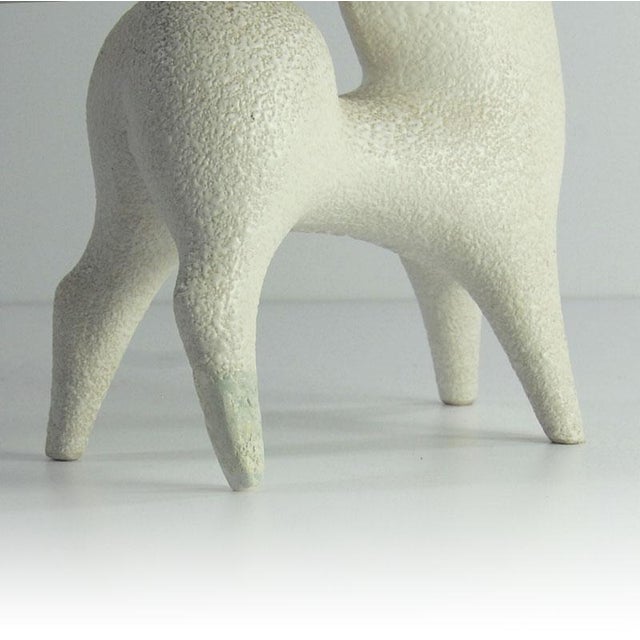 Vintage White Horse Sculpture by Roberto Rigon, 1970s For Sale - Image 10 of 13