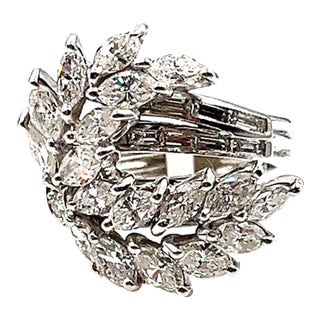 5.50 Ct Diamond Ring Size 6 For Sale