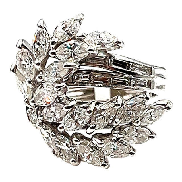 5.50 Ct Diamond Ring Size 6 For Sale