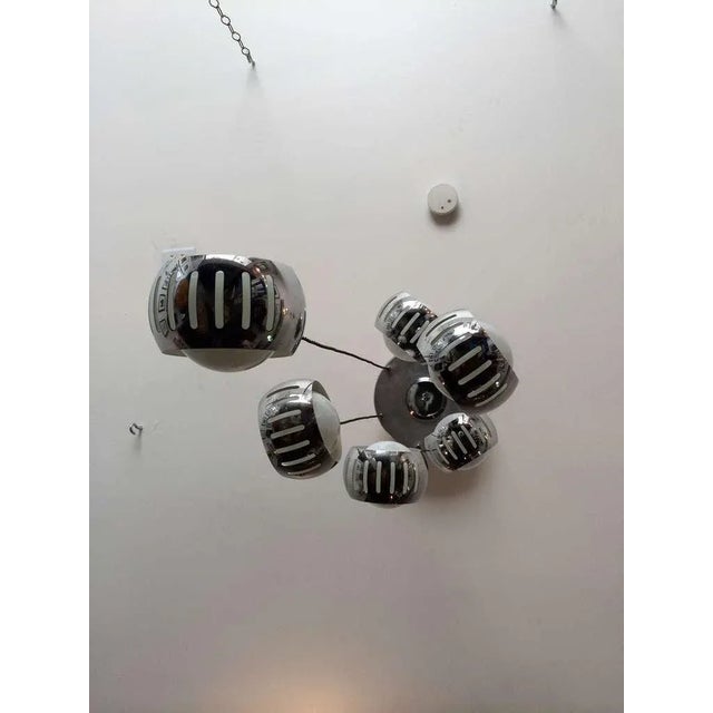 Mid-Century Modern Italian 1960s Space Age Pendant For Sale - Image 3 of 10