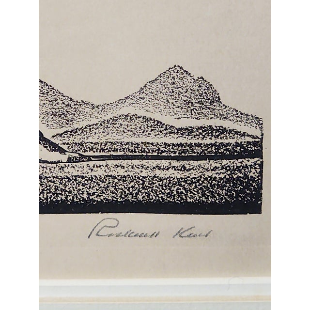 Realism Rockwell Kent Original Signed Lithograph - Troubador For Sale - Image 3 of 4