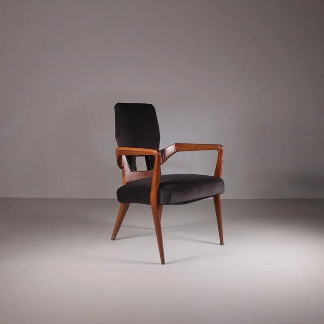 Armchair by Augusto Romano, 1950s For Sale - Image 11 of 11
