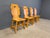 Vintage Rustic Dining Chairs, 1960s, Set of 4 For Sale - Image 9 of 13