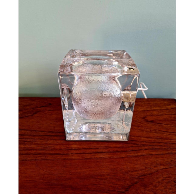 Scandinavian Ice Cube Lamp from Pukeberg, Sweden, 1970s For Sale - Image 12 of 18