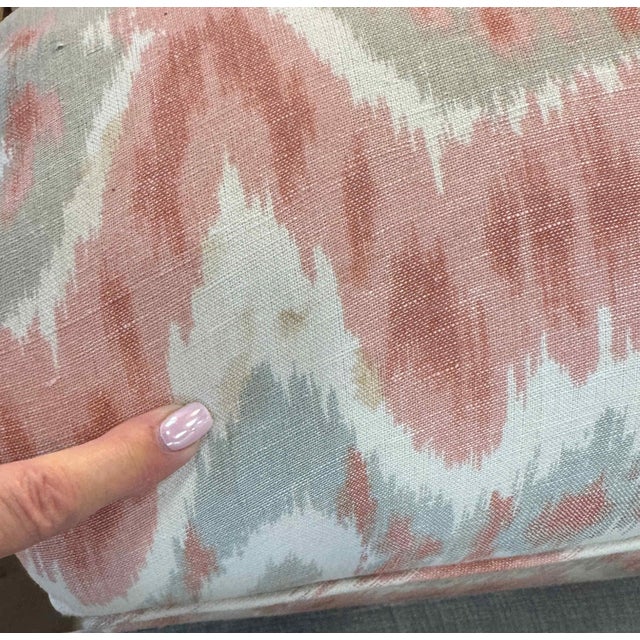 Kravet English Arm Lounge Chairs, a Pair For Sale - Image 12 of 17