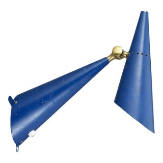 1950s SMid Century Modern Scandinavian Swedish Wall Light For Sale