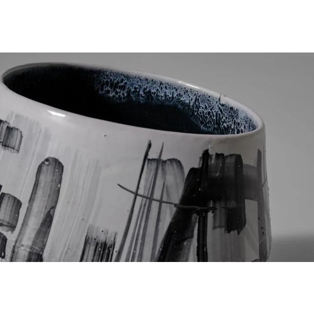 Large Ceramic Flower Pot by Victor Cerrato (1917 - 2008), Italy 1960s. Victor (Vittorio) Cerrato was both sculptor and...