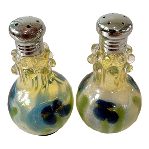 Vintage Marano, Glass Salt and Pepper Shakers