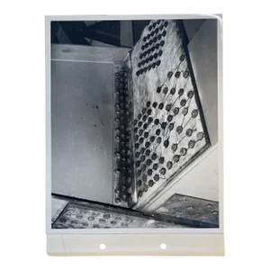 Architectural Black and White Original Photo 8x10, D. 1972, Beams and Girders, Abstract Reality