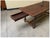 Brown Vintage Monastery Table, 1940 For Sale - Image 8 of 13