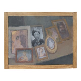 Contemporary Still Life Oil Painting by Michelle Farro, Framed For Sale