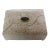 Rosewood Marble-Clad Tabletop Storage Box | Gemstone Detail For Sale