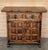 19th Spanish Baroque Carved Walnut Tuscan Two Drawer Credenza or Buffet For Sale - Image 17 of 18