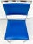Vintage Bright Blue and Steel Modern Side Chair For Sale - Image 9 of 13
