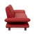 Gavin 107 Vegan Leather Rossini Two-Seater Red Manual Function Sofa from Koinor For Sale - Image 10 of 13