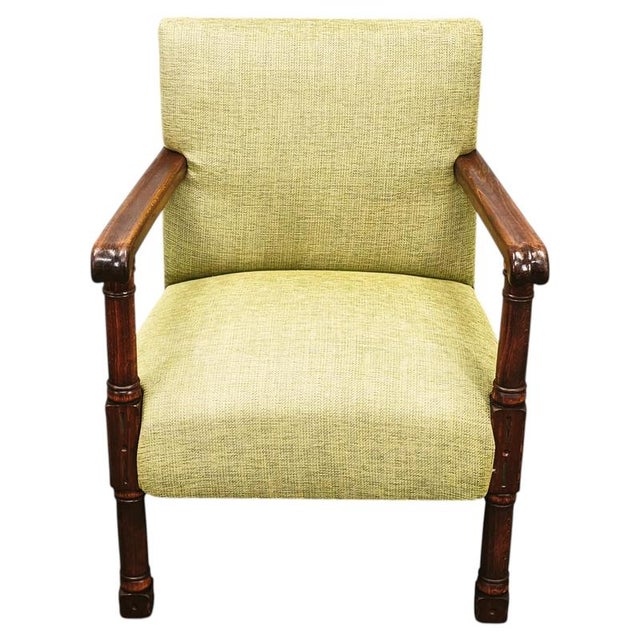 Art Deco Beech Wood Armchair, Czechoslovakia, 1930s For Sale - Image 15 of 15
