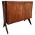 Mid-Century Modern Italian Walnut and Brass Dry Bar Cabinet, 1960s For Sale - Image 11 of 11