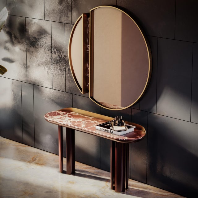 Beverly Console Table by Porus Studio For Sale - Image 14 of 18