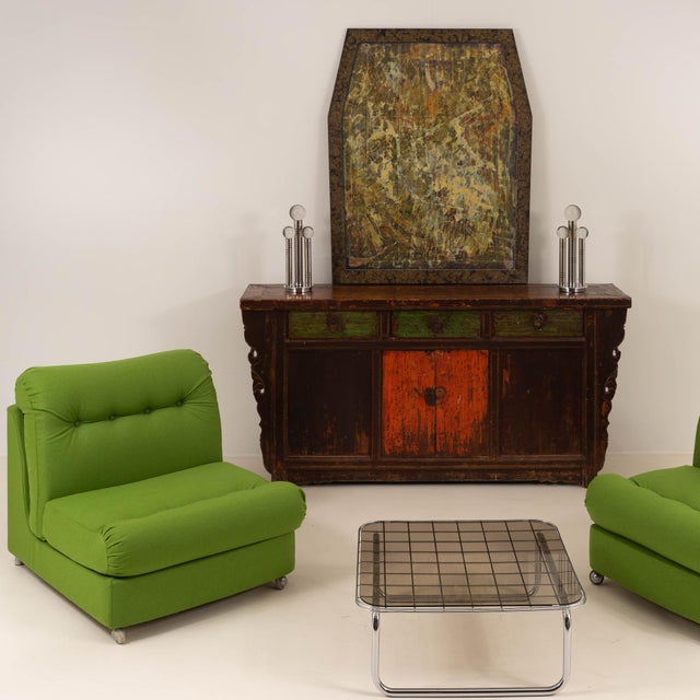 Vintage Modular Sofa, 1970s, Set of 4, in Restored conditions. Designed 1970 to 1979