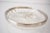 Vintage Mid Century Modern Crystal Glass Bowl With Silver Rim 1950s For Sale In Detroit - Image 6 of 6