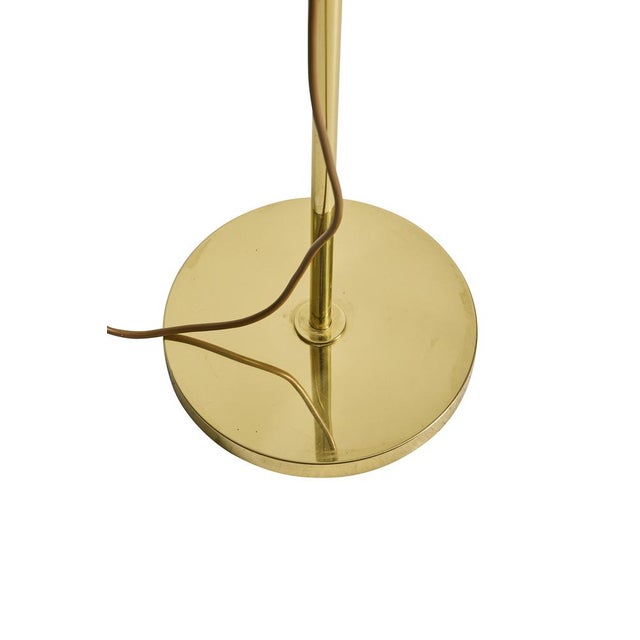 1960s Mid-Century Modern Model G-132 Adjustable Floor Lamp in Brass from Bergboms, 1960s For Sale - Image 5 of 7