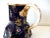 Victorian Antique Mason's Staffordshire Ironstone Mazarine Cobalt Blue Pitcher W/ Enamel & Gilt Floral Sprigs Serpent "Hydra" Handle 1813-1820 For Sale - Image 3 of 13