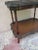 Brown Theodore Alexander Style Inlaid Brass Gallery Wood Occasional Table For Sale - Image 8 of 13