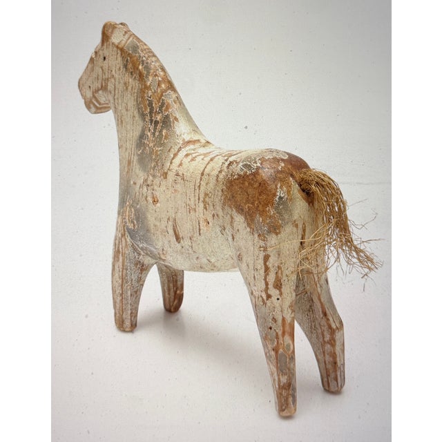 Antique Original Wooden Horse, 1860 For Sale - Image 3 of 6