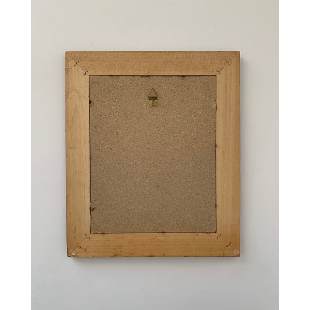 Black 1962 Original French Figure Drawing Unsigned For Sale - Image 8 of 8