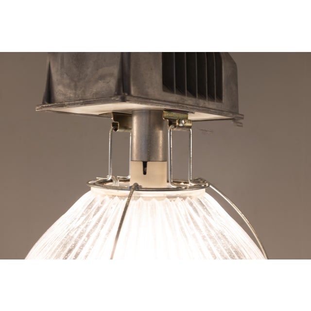 Large Vintage Industrial Light, 1980 For Sale - Image 6 of 8