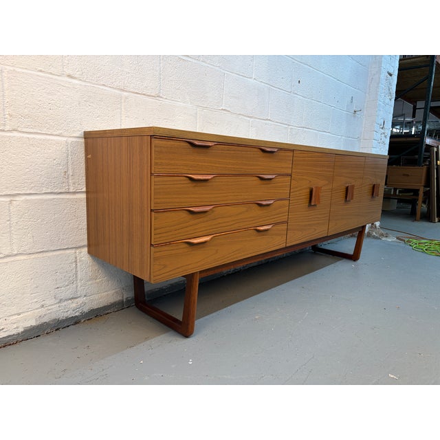 Mid-Century Modern Mid 20th Century Teak Server by Europa For Sale - Image 3 of 17